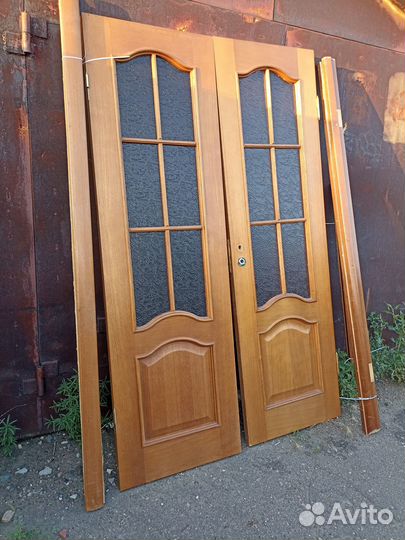 Двери межкомнатные с коробкой деревянные
