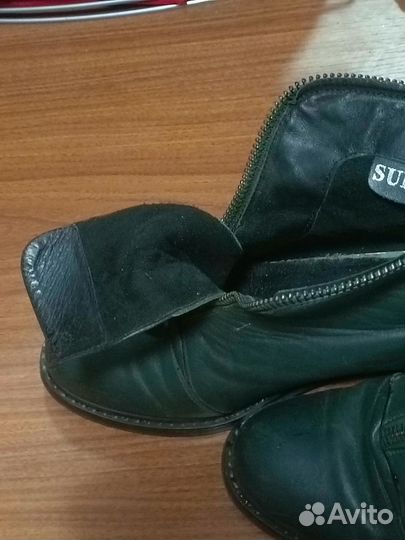 Полусапоги натуральная кожа