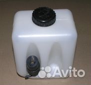 Бачок омывателя камаз, урал 2,5л в сборе с насосом