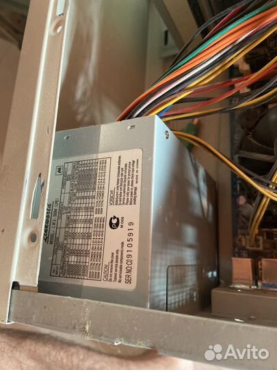 Материнская плата с процессором