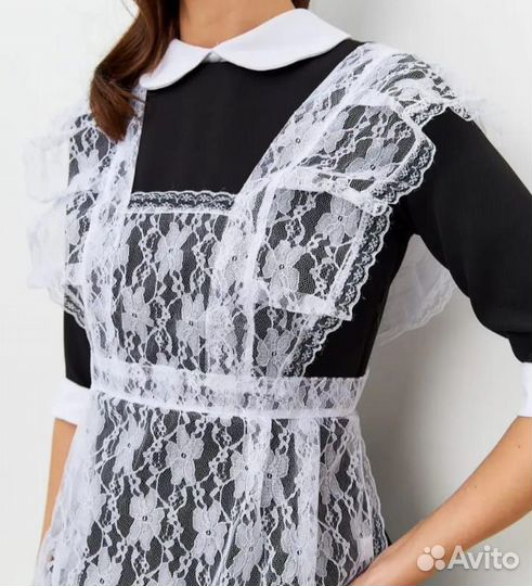 Белый школьный фартук новый все размеры