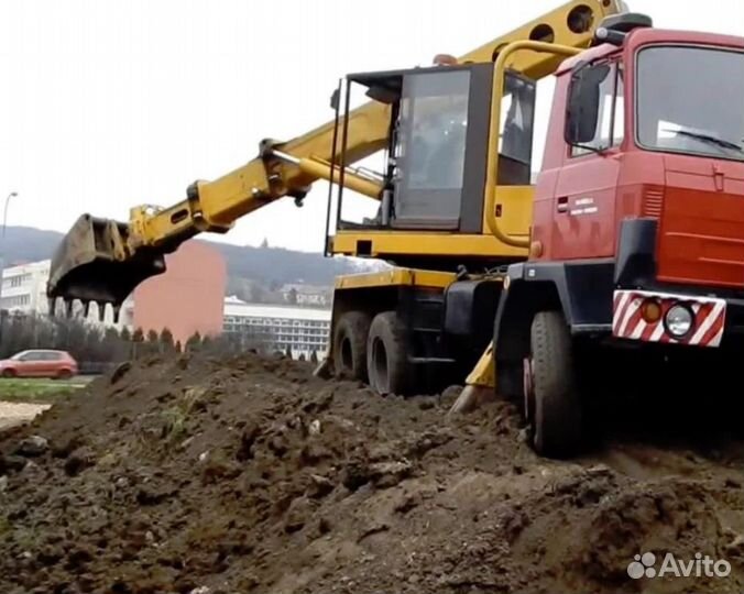 Услуги экскаватора