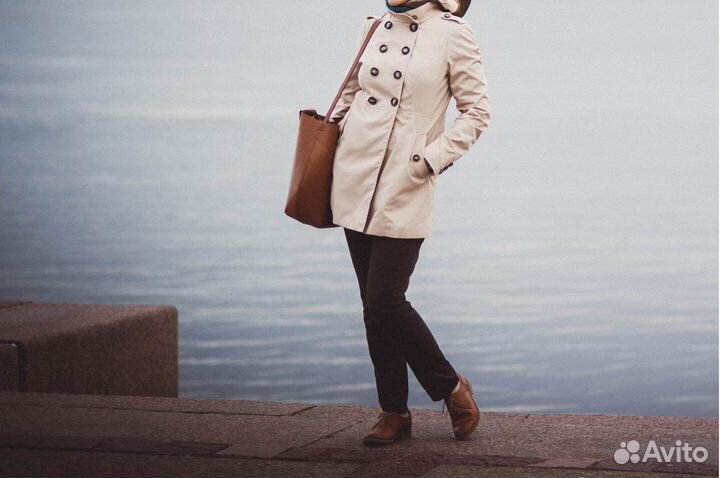 Плащ женский h&m