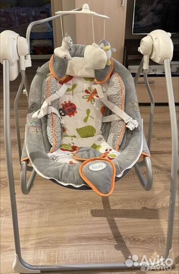 Детские качели шезлонг