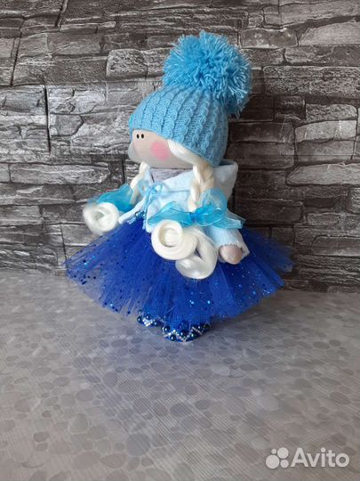 Текстильная интерьерная кукла