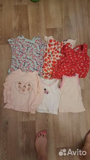 Вещи пакетом на девочку 92-98 см