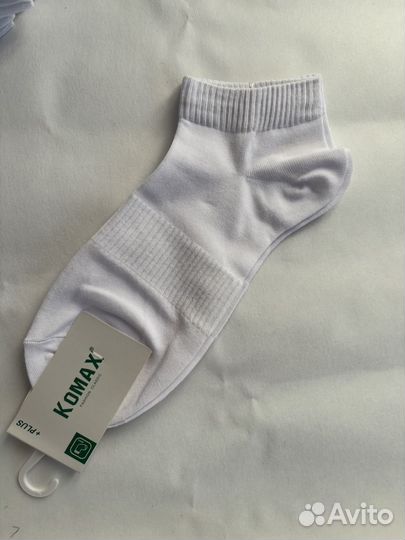 Шерстяные носки мужские короткие черные 5 пар