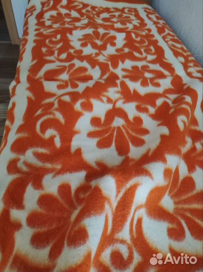 Одеяло шерстяное СССР новое