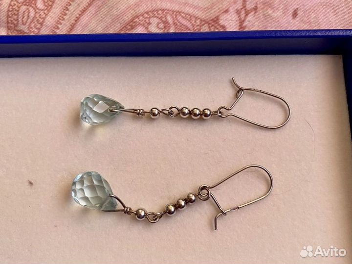 Серьги серебро 925