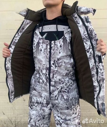 Зимний костюм для охоты и рыбалки