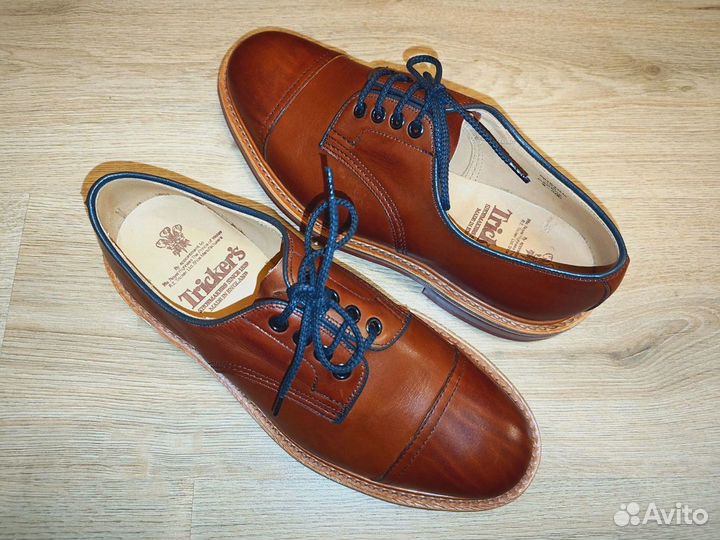 Новые мужские туфли оксфорды Tricker's