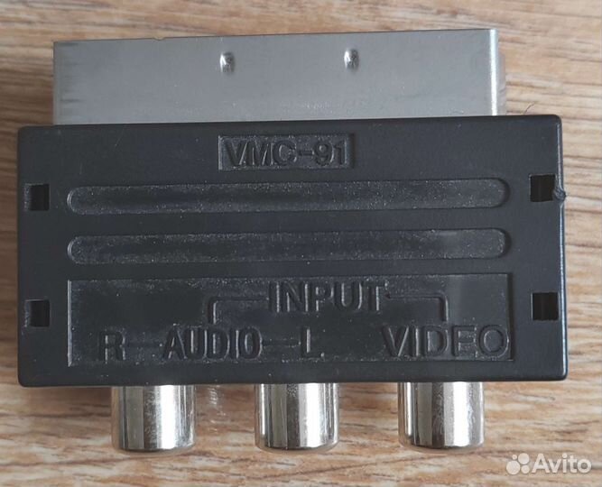 Адаптер-переходник scart на 3 RCA
