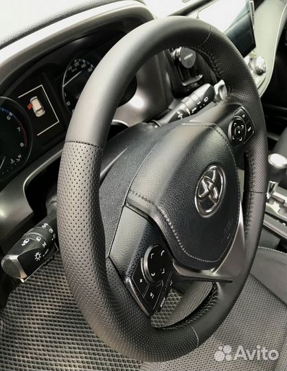 Руль Toyota rav4 40. Перетянут на обмен