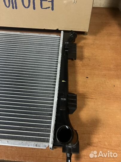 Новый радиатор на АКПП hyundai solaris 1