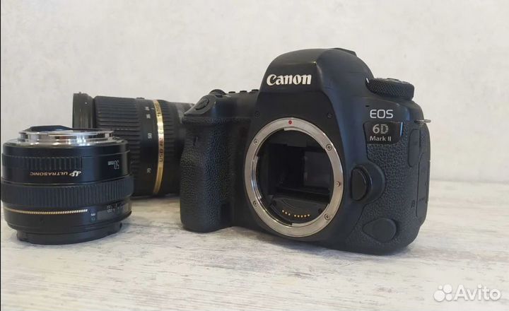 Зеркальный фотоаппарат canon 6d mark 2 (mark II)