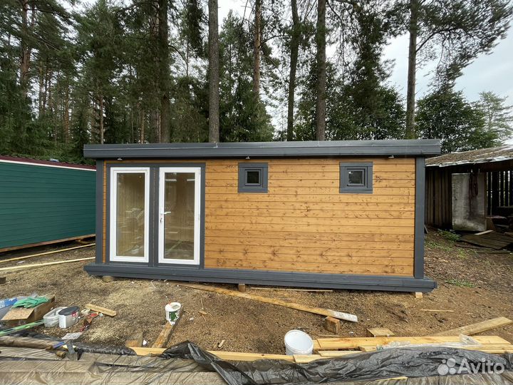 Мобильная баня 2,4х6м с доставкой 500км