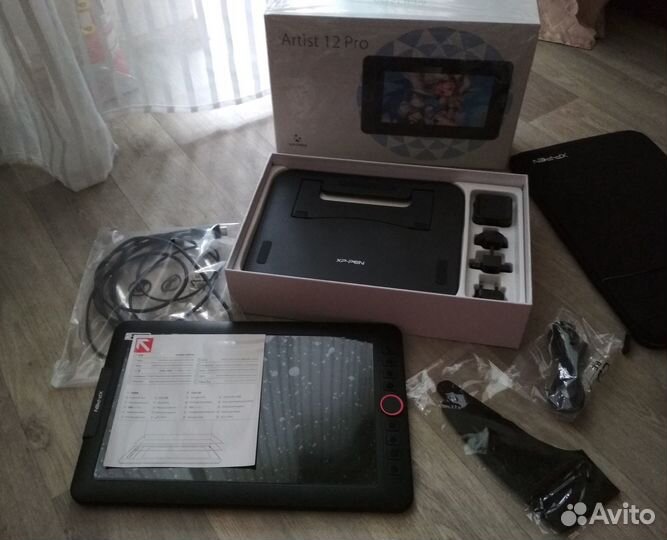 Графический планшет для рисования новый + сумка
