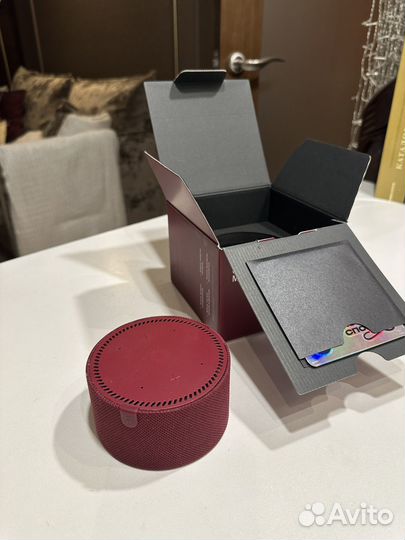 Умная колонка Яндекс станция мини, с часами