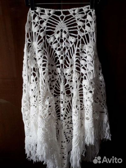 Шаль ручная работа