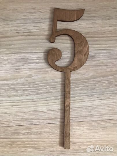 Цифры из фанеры