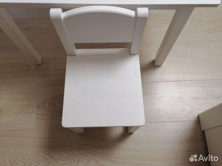 Детский стол и стул IKEA