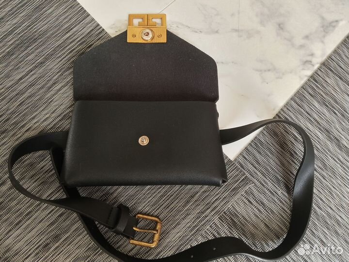 Сумка женская поясная натуральная кожа