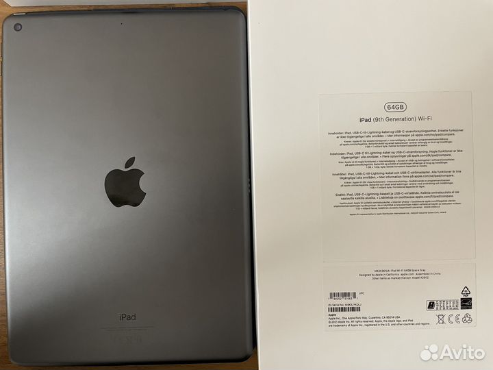 iPad 9 поколения