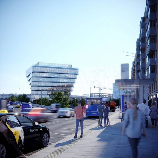 Траффик ритейл на 1 этаже в бц А+ IVкв 2025