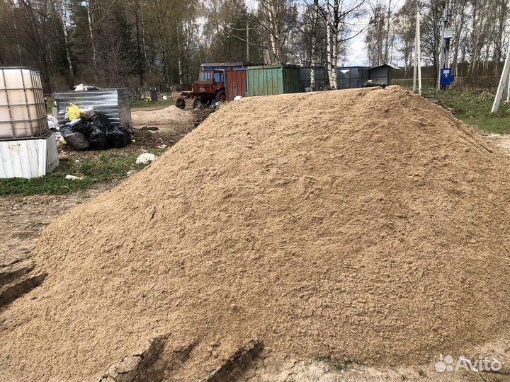 Песок намывной