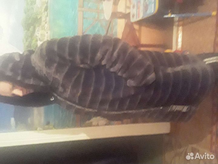 Шуба норковая с капюшоном новая 56