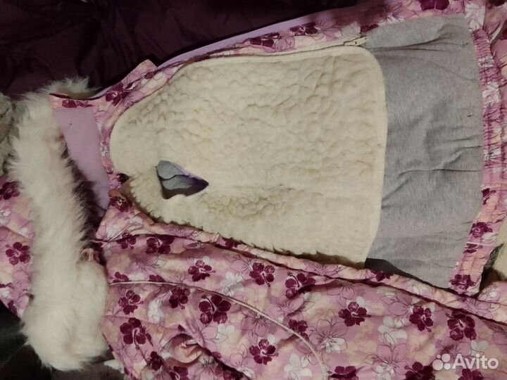 Комбинезон на девочку зимний