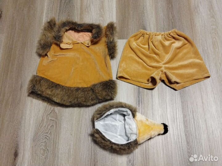 Новогодний костюм ежика 104-110