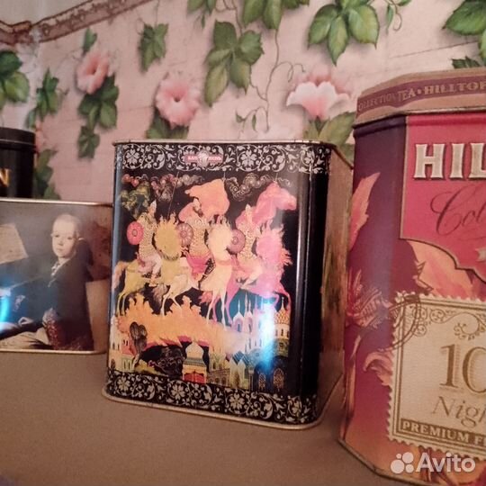 Баночки для чая