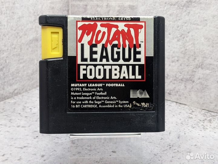 Mutant League Football (Sega Genesis, Без коробки)