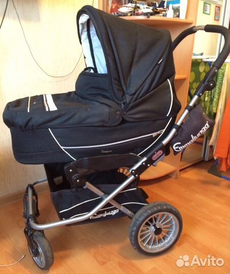 Коляска emmaljunga nitro city + korg 2 в 1