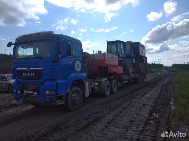 Перевозка негабаритных грузов, аренда трала