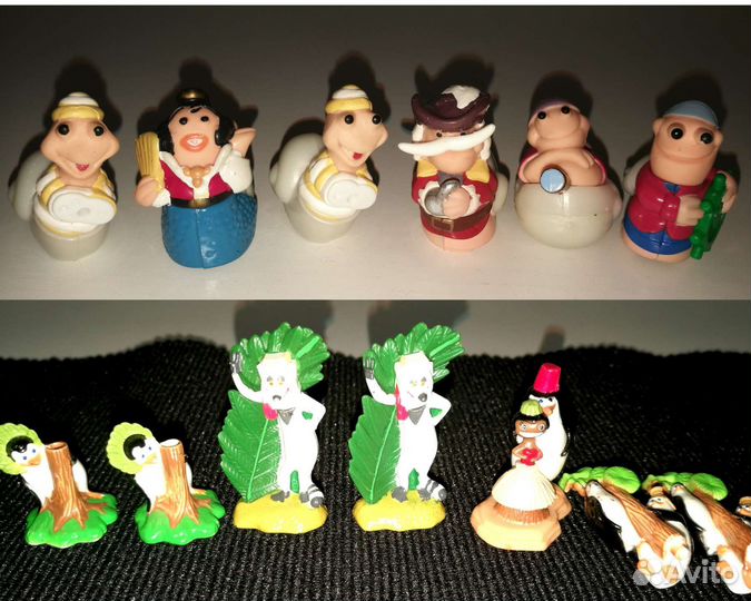 Игрушки Ландрин из киндеров