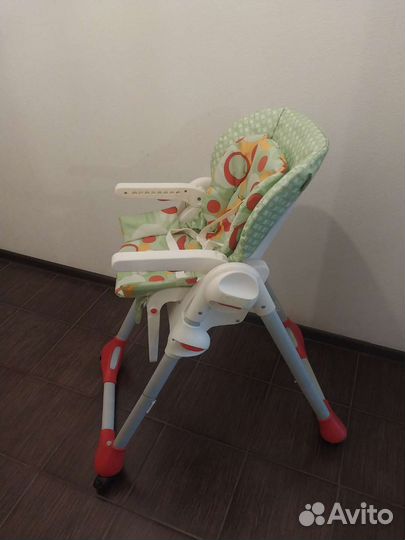 Стульчик для кормления chicco polly