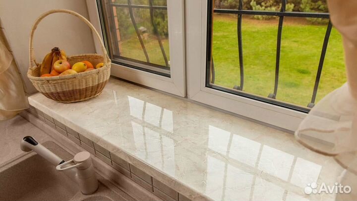 Подоконник из искусственного камня от производител