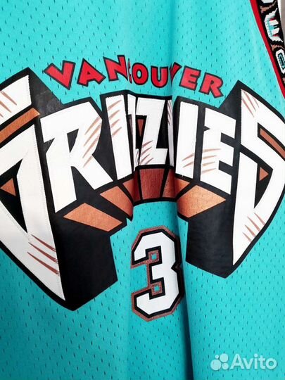Баскетбольная джерси NBA Vancouver Grizzlies