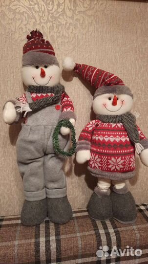 Снеговик, новогодние фигуры