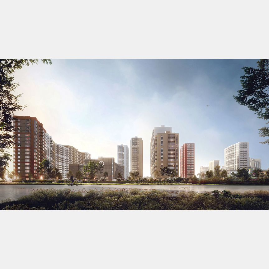 1-к. квартира, 33,7 м², 1/22 эт.