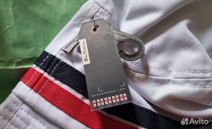 Панама Ben Sherman новая хлопок фирменная белая