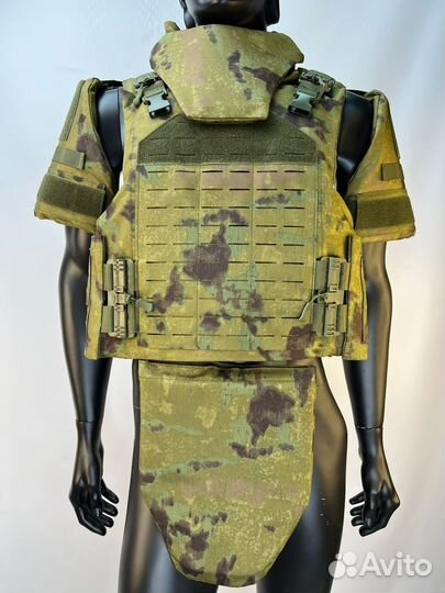 Бронежилет плитник бр5 + баллистика, напашник, шея