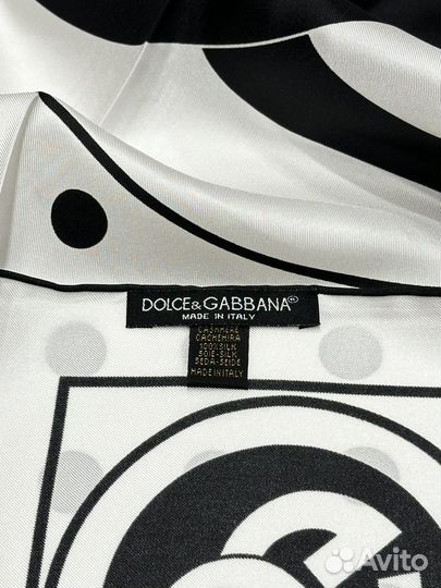 Платок Dolce Gabbana белый