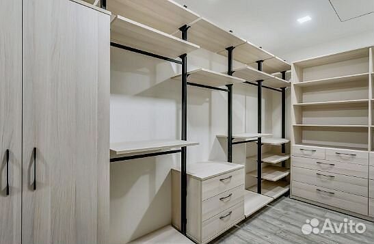 Гардеробные на заказ от производителя
