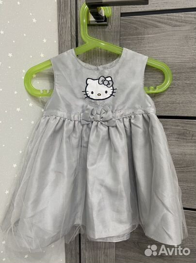 Платье на девочку 80