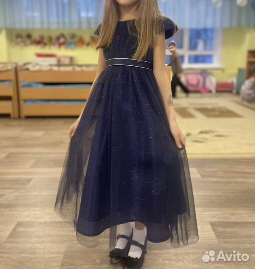 Платье для девочки нарядное 122 crockid