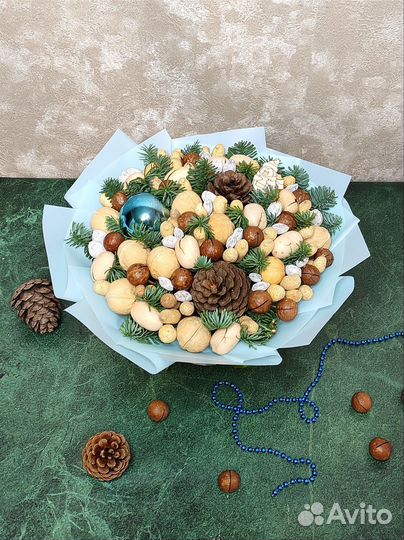 Букет из конфет,Шоколадные, ореховые, ягодные