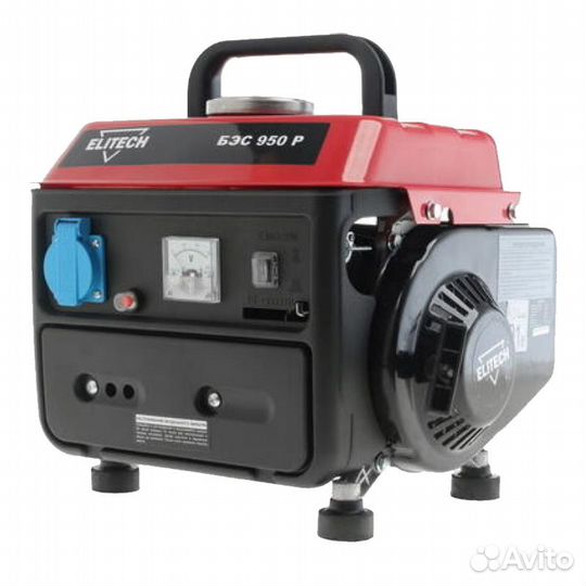 Генератор бензиновый Elitech бэс 950Р 155673